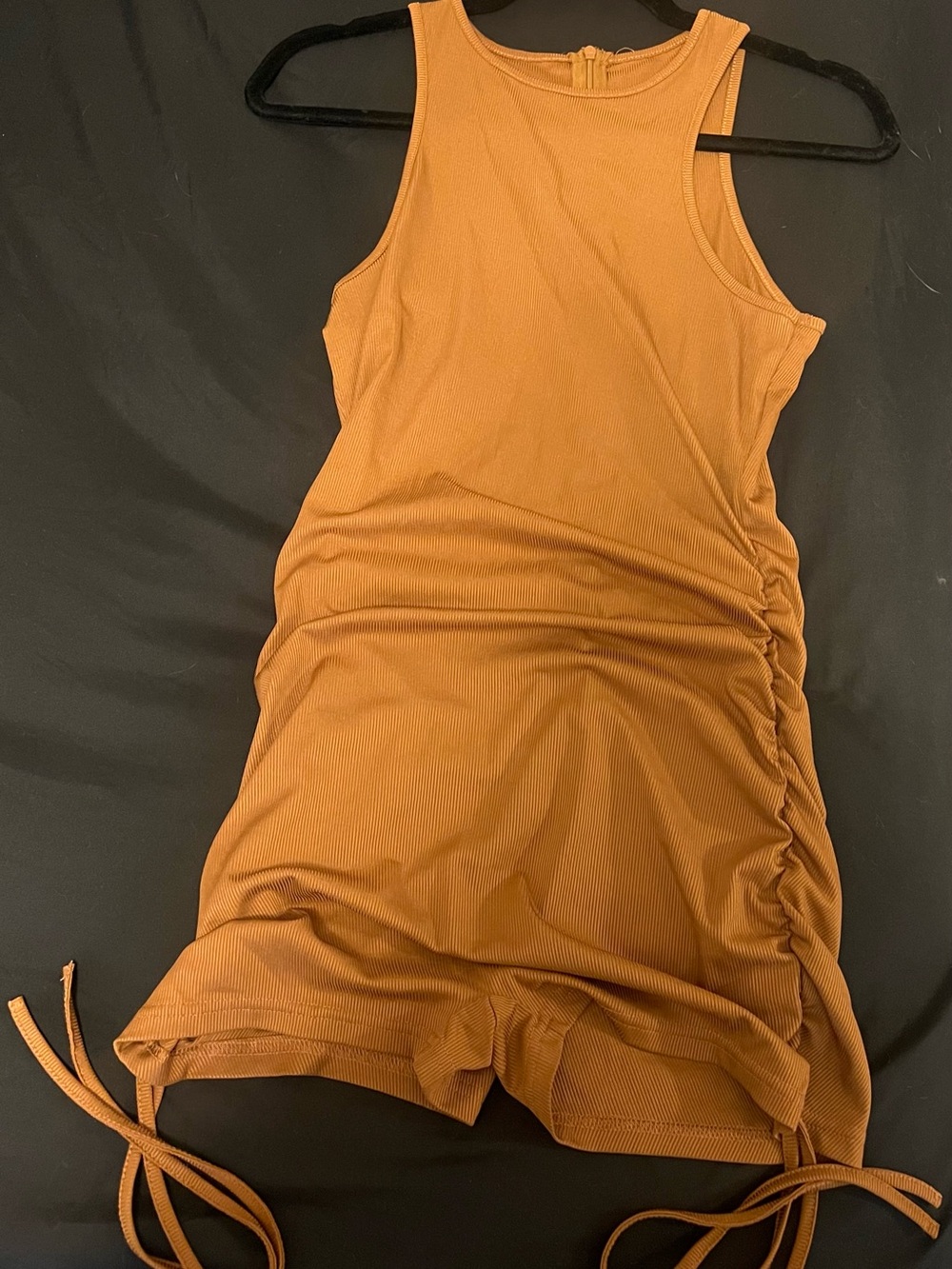 Sleeveless Ruched Romper